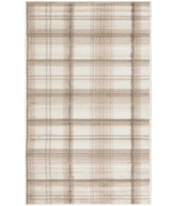Nourison Home Grafix GRF03 Ivory Beige 2 ft. X 6 ft. Area Rug