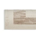 Nourison Serenity Home Mocha Ivory SRH07 2 ft. 2 in. X 7 ft. 6 in. Rectangle Rug