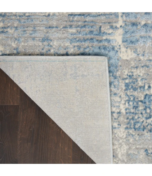 Nourison Solace Area Rug SLA02-Ivory/Grey/Blue