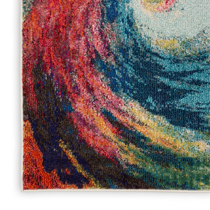 Nourison Celestial Area Rug CES07 Wave 6'7" x 9'7"