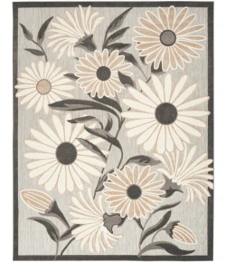 Nourison Home Aloha ALH33 Beige 5 ft. 3 in. X 7 ft. 5 in. Area Rug