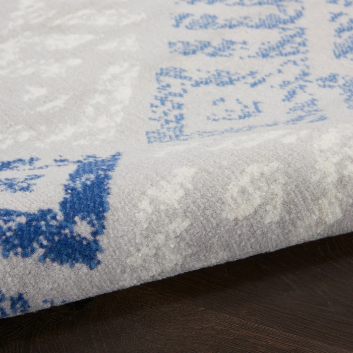 Nourison Whimsicle Area Rug WHS18-Grey Blue