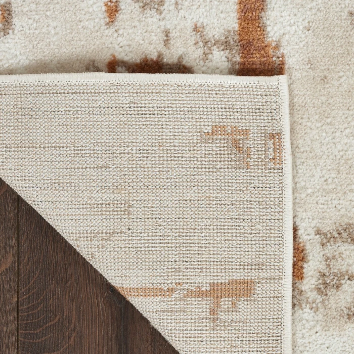 Nourison Quarry Ivory Rust QUA01 8 ft. X 10 ft. Rect. Rug