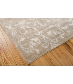 Nourison Home Silk Shadows SHA03 Light Gold 5 ft. 6 in. X 7 ft. 5 in. Area Rug