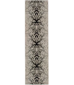 Nourison Home Riviera Charcoal RI06 2ft.3in. x 8ft. Rect. Rug