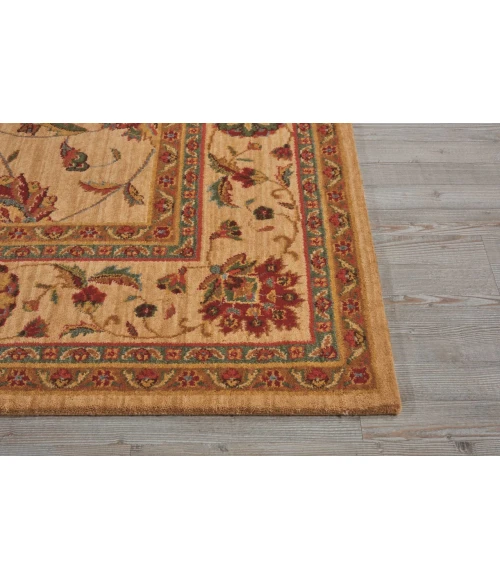Nourison Home Living Treasures Cream / Ivory LI04 7ft.6in. x 9ft.6in. Rect. Rug