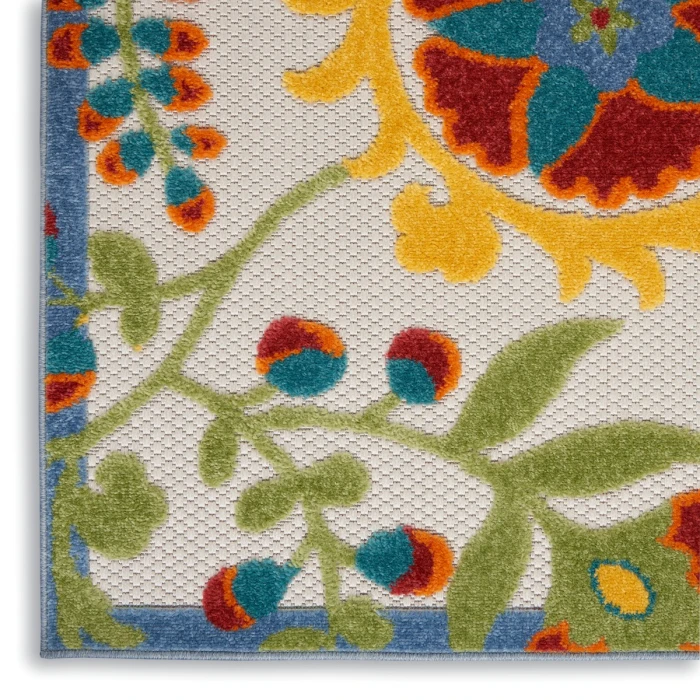 Nourison Aloha Area Rug ALH17 Ivory/Multi 12' x 15'