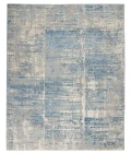 Nourison Solace Area Rug SLA02-Ivory/Grey/Blue