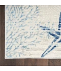 Nourison Seaside Ivory Grey Blue SDS04 2 ft. X 3 ft. Rect. Rug
