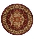 Nourison Paramount Round Area Rug PAR05-Gold
