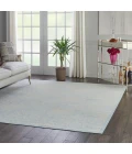 Nourison Jubilant Area Rug JUB06-Ivory/Light Blue