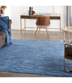 Nourison Home Nourison Essentials NRE01 Navy Blue 7 ft. Square Area Rug