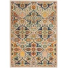 Nourison Home Allur ALR03 Ivory Multicolor 4 ft. X 6 ft. Area Rug