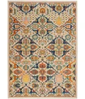 Nourison Allur Area Rug ALR03-Ivory Multicolor