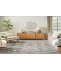Nourison Allur Grey ALR03 6 ft. X 9 ft. Rectangle Rug