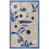 Nourison Home Aloha ALH33 Blue Grey 2 ft. 8 in. X 4 ft. Area Rug