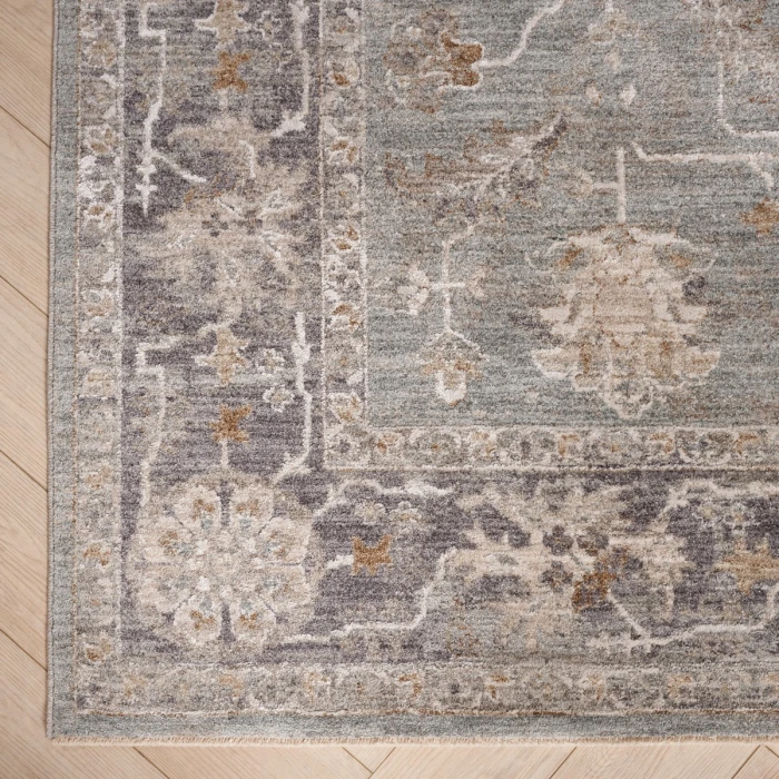Nourison Infinite Blue Ivory IFT01 9 ft. X 13 ft. Rect. Rug
