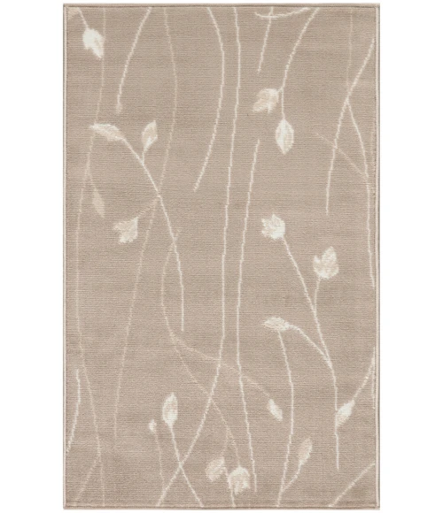 Nourison Grafix Beige GRF15 2 ft. X 4 ft. Rectangle Rug