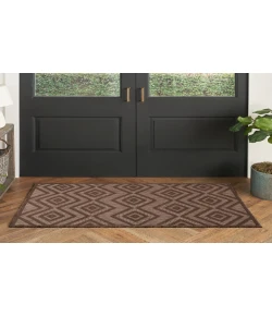 Nourison Home Versatile NRV01 Brown 2 ft. X 4 ft. Area Rug