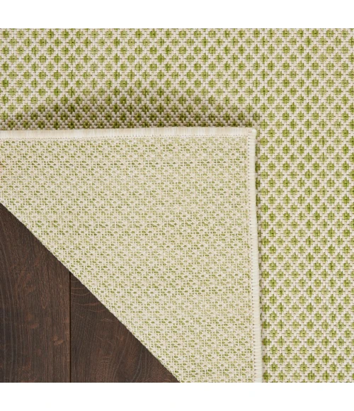 Nourison Courtyard Area Rug COU01-Ivory Green