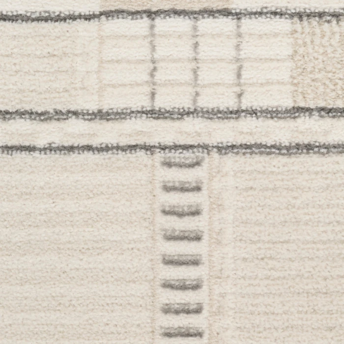 Nourison Home Nordic Ivory Grey NRC04 2 ft. X 6 ft. Rectangle Rug