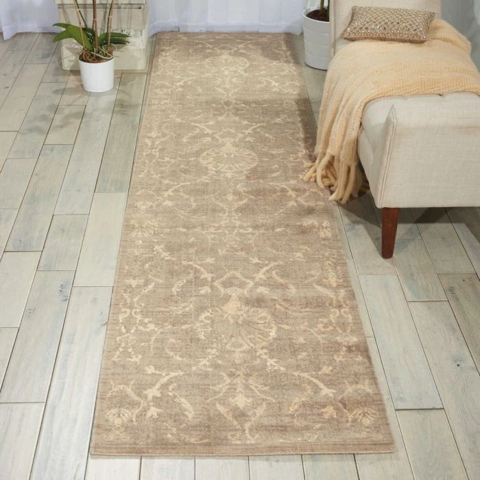 Nourison Silk Elements Area Rug SKE03-Moss