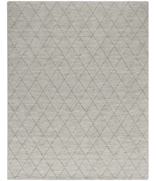 Nourison Wool Haven Grey WOH01 7 ft. 9 in. X 9 ft. 9 in. Rect. Rug