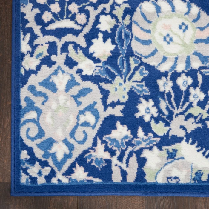 Nourison Whimsicle Area Rug WHS10-Navy Multicolor