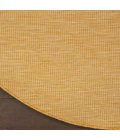 Nourison Positano Round Area Rug POS01-Yellow