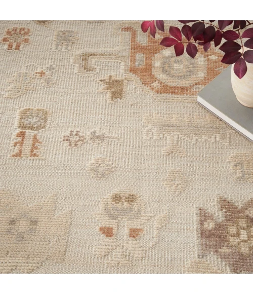Nourison Whispers Cream WHP02 10 ft. X 14 ft. Rect. Rug