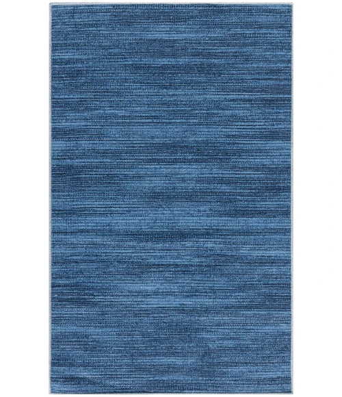 Nourison Nourison Washables Blue NWB03 3 ft. X 5 ft. Rectangle Rug