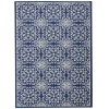 Nourison Home Jubilant JUB06 Navy Ivory 3 ft. X 5 ft. Area Rug