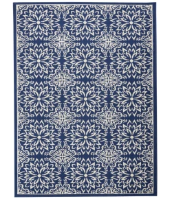 Nourison Home Jubilant JUB06 Navy Ivory 3 ft. X 5 ft. Area Rug