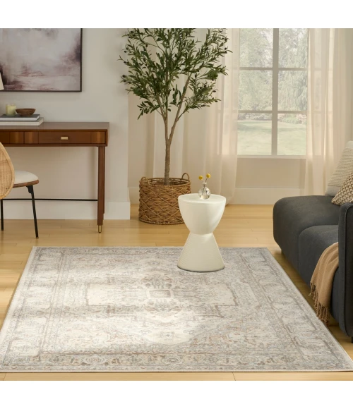 Nourison Quarry Beige QUA18 4 ft. X 6 ft. Rect. Rug