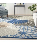 Nourison Aloha Area Rug ALH05 Blue/Multicolor