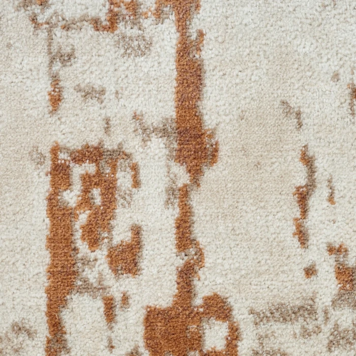 Nourison Quarry Ivory Rust QUA01 8 ft. Rect. Rug