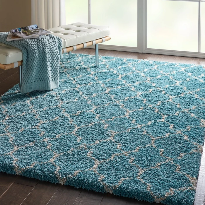 Nourison Amore Area Rug AMOR2-Aqua