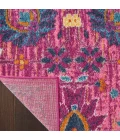 Nourison Passion Area Rug PSN01 Fuchsia 2'2" x 10'