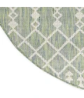 Nourison Positano Blue Green POS02 4ft. Round Rug