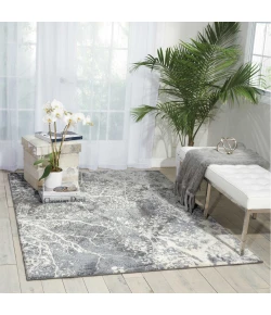 Nourison Home Maxell MAE11 Grey 9 ft. 3 in. X 12 ft. 9 in. Area Rug
