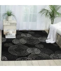 Nourison Studio Black STU03 3ft.11in. x 5ft.3in. Rect. Rug