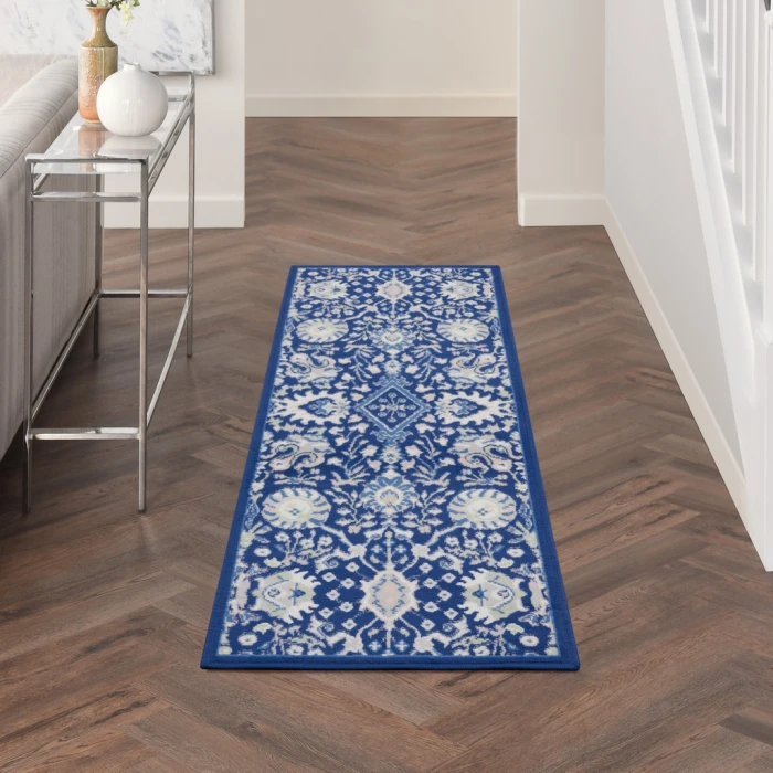 Nourison Whimsicle Area Rug WHS10-Navy Multicolor