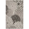 Nourison Home Aloha ALH05 Silver Grey 9 ft. X 12 ft. Area Rug