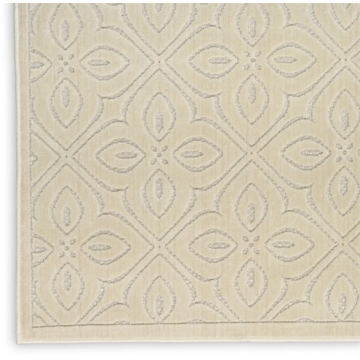 Nourison Home Washable Charm Cream / Ivory WCH03 2ft. x 3ft. Rect. Rug