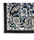 Nourison Passion Area Rug PSN33 Black Ivory