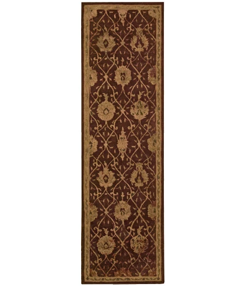 Nourison Home Regal Brown REG05 2ft.3in. x 8ft. Rect. Rug