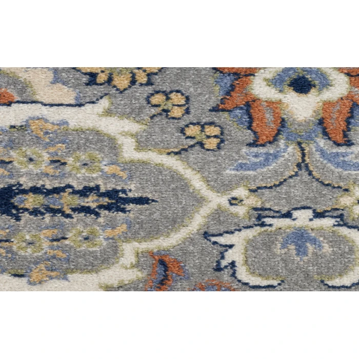 Nourison Allur Grey ALR03 3 ft. X 5 ft. Rectangle Rug