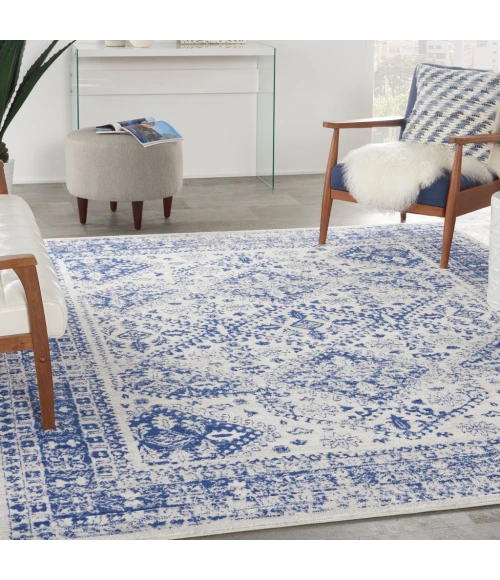 Nourison Whimsicle Area Rug WHS15-Ivory Navy