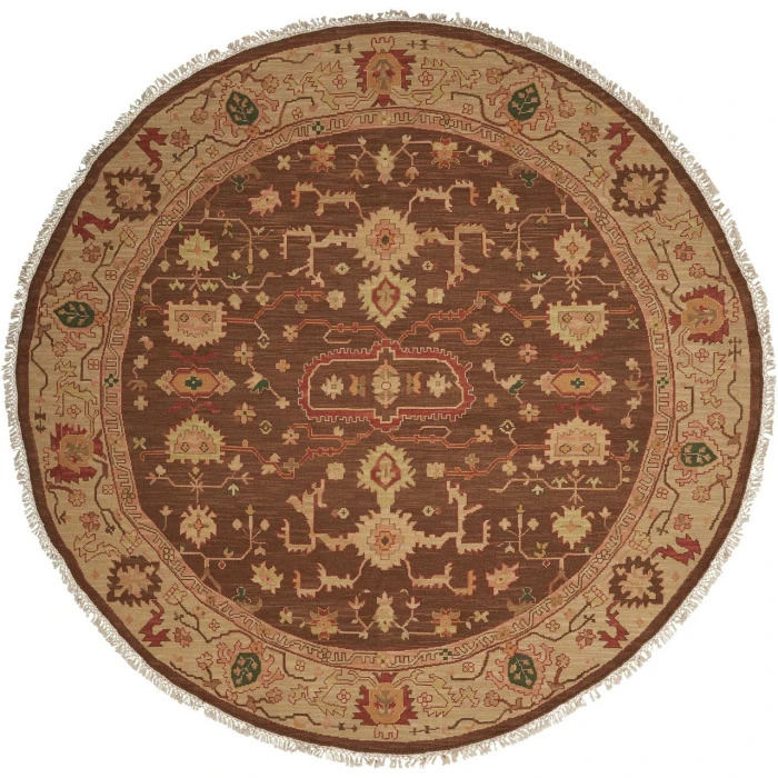 Nourison Home Nourmak Beige S138 8ft. x Round Round Rug