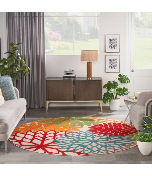 Nourison Aloha Area Rug ALH05 Green